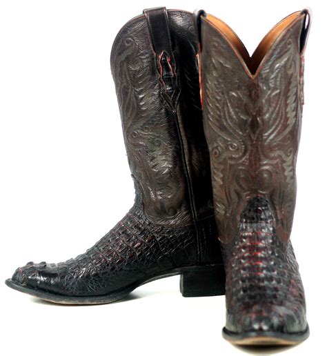 crocodile cowboy boots for men.